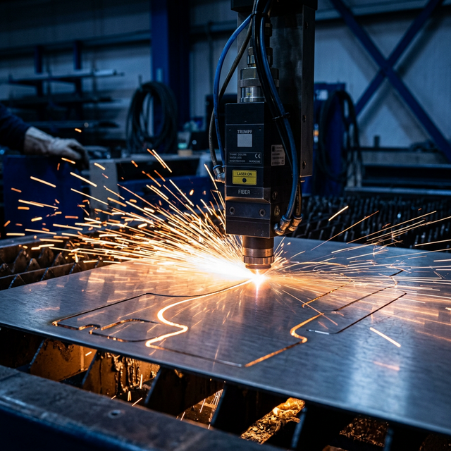 레이저 가공 작업